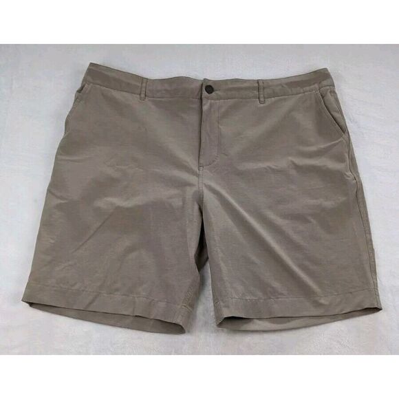 Faherty All Day Shorts‎ Mens size 40 Khaki Drawstring performance - Picture 1 of 11